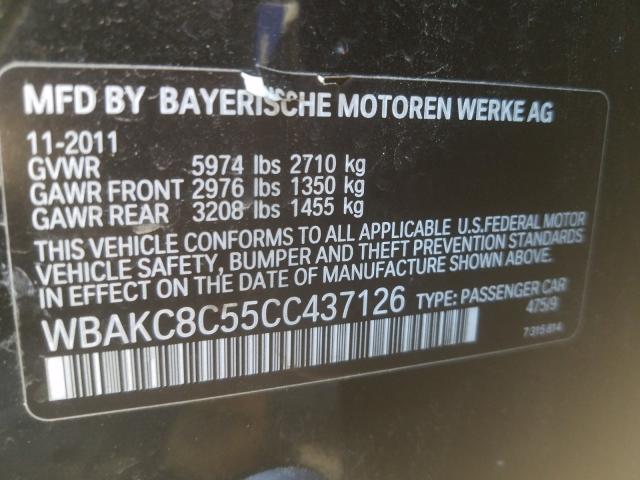 Photo 9 VIN: WBAKC8C55CC437126 - BMW 750LI 