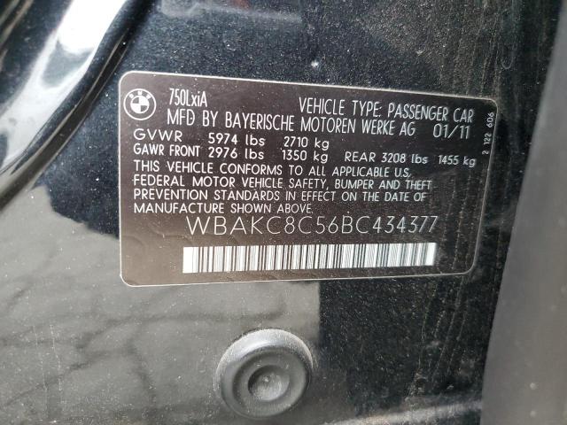 Photo 11 VIN: WBAKC8C56BC434377 - BMW 750 LXI 