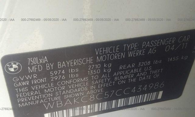 Photo 8 VIN: WBAKC8C57CC434986 - BMW ALPINA B7 