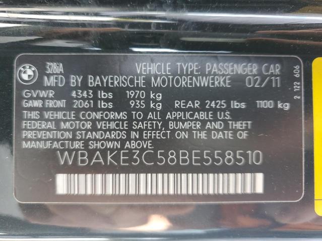 Photo 11 VIN: WBAKE3C58BE558510 - BMW 328 I 