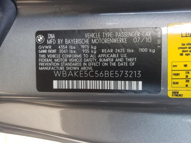 Photo 9 VIN: WBAKE5C56BE573213 - BMW 328 I SULE 