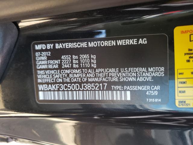 Photo 9 VIN: WBAKF3C50DJ385217 - BMW 328 XI 