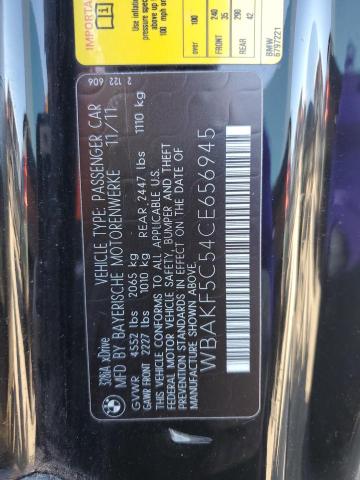 Photo 11 VIN: WBAKF5C54CE656945 - BMW 328 XI SUL 