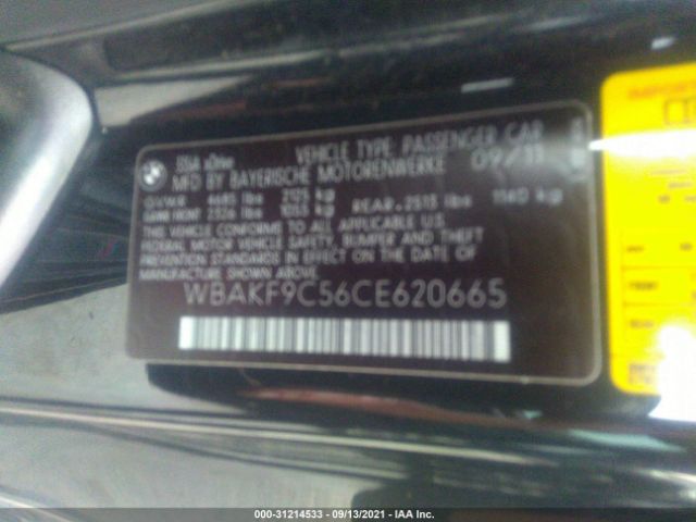 Photo 8 VIN: WBAKF9C56CE620665 - BMW 3 