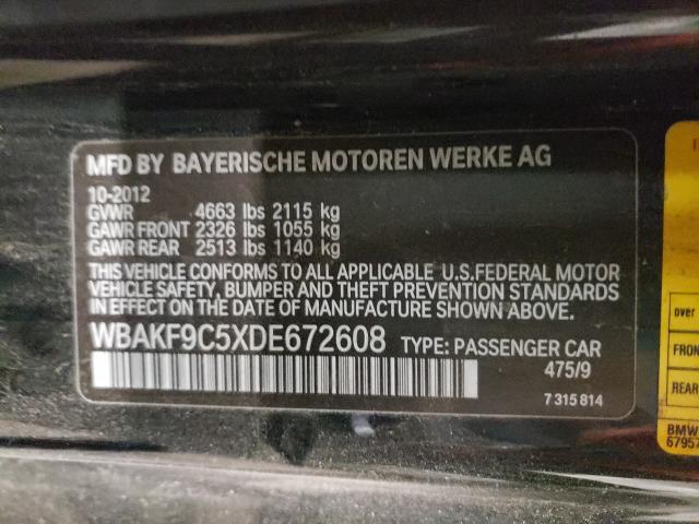 Photo 9 VIN: WBAKF9C5XDE672608 - BMW 3 