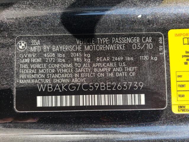 Photo 12 VIN: WBAKG7C59BE263739 - BMW 335 I 