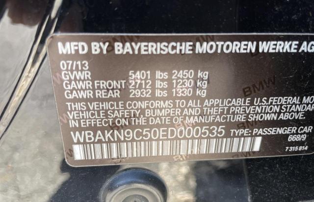 Photo 9 VIN: WBAKN9C50ED000535 - BMW 5 SERIES 