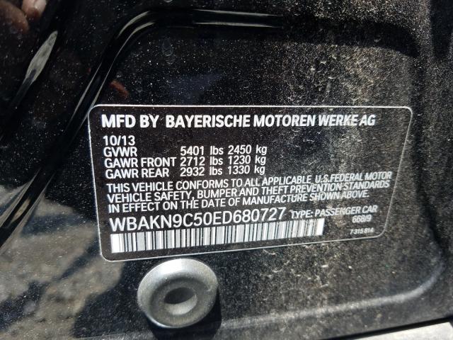 Photo 9 VIN: WBAKN9C50ED680727 - BMW 550 I 