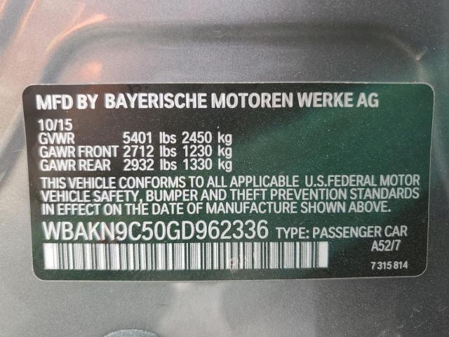 Photo 11 VIN: WBAKN9C50GD962336 - BMW 5 SERIES 