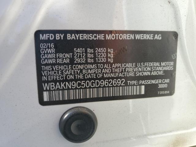 Photo 12 VIN: WBAKN9C50GD962692 - BMW 550 I 