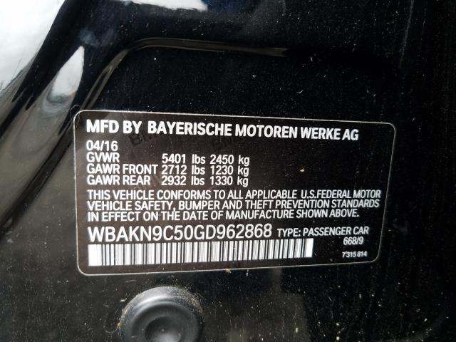 Photo 9 VIN: WBAKN9C50GD962868 - BMW 550 I 