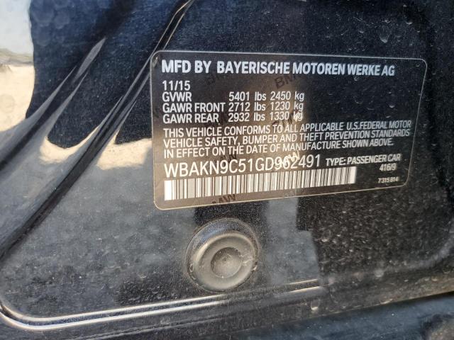 Photo 11 VIN: WBAKN9C51GD962491 - BMW 550 I 