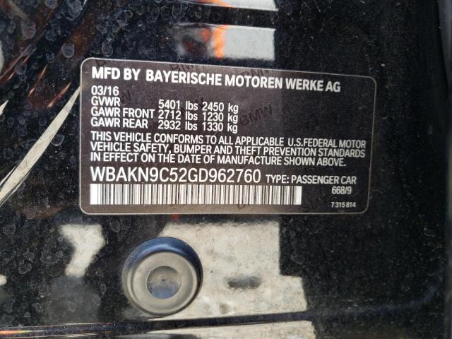 Photo 11 VIN: WBAKN9C52GD962760 - BMW 550 I 