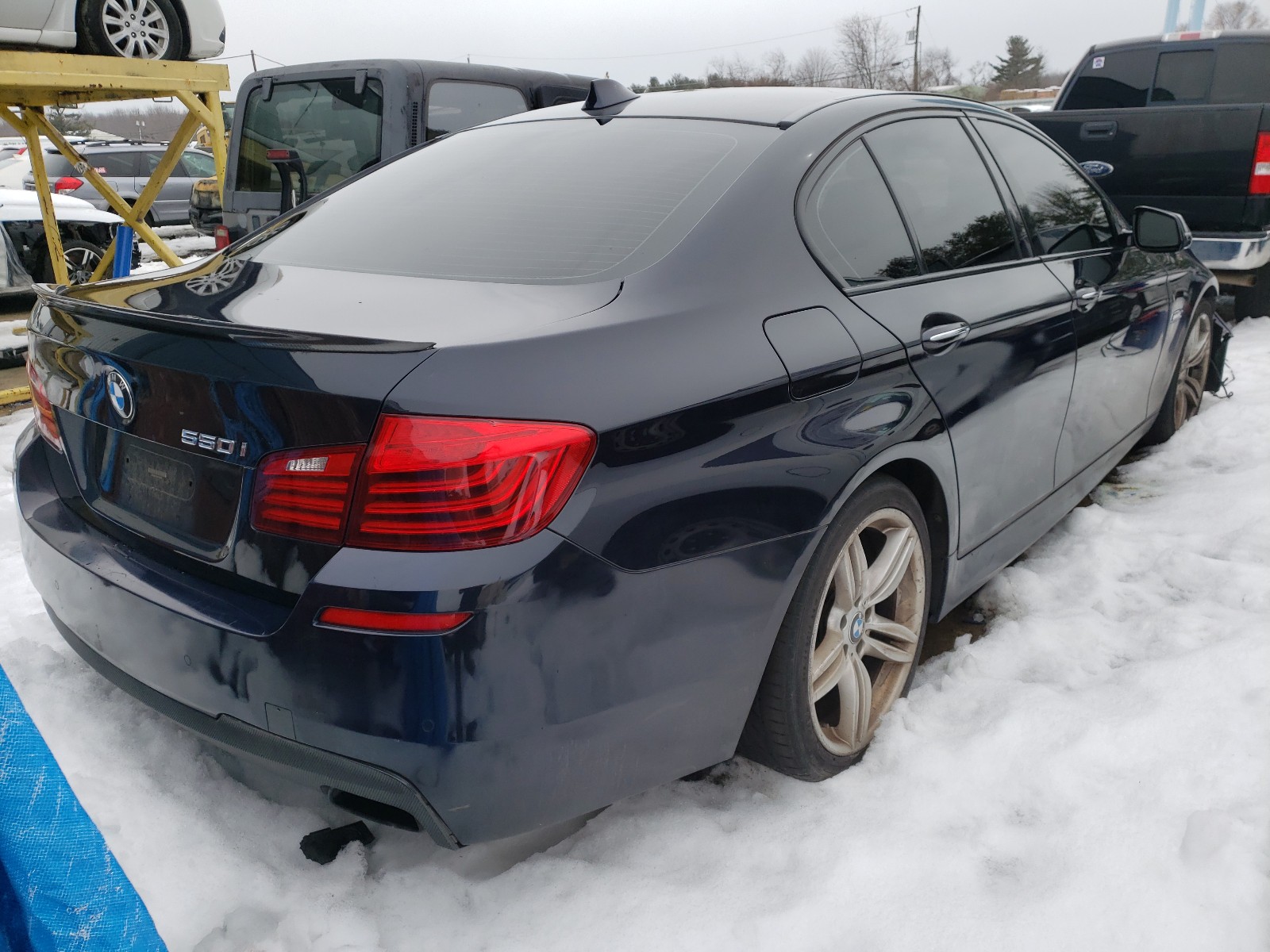 Photo 3 VIN: WBAKN9C54ED000991 - BMW 550I 