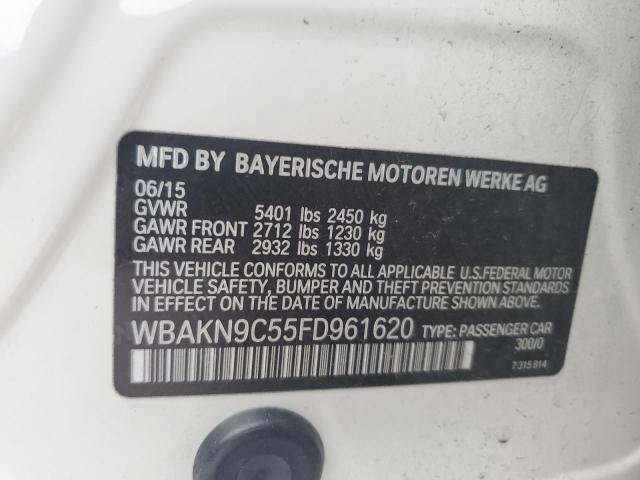 Photo 11 VIN: WBAKN9C55FD961620 - BMW 5 SERIES 