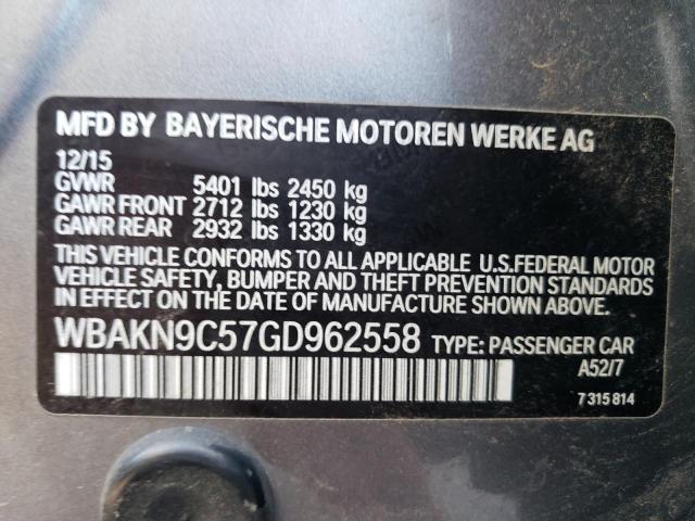 Photo 11 VIN: WBAKN9C57GD962558 - BMW 550 I 