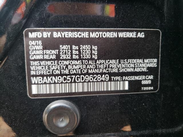 Photo 11 VIN: WBAKN9C57GD962849 - BMW 5 SERIES 