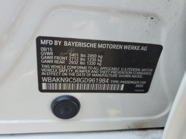 Photo 11 VIN: WBAKN9C58GD961984 - BMW 5ER 