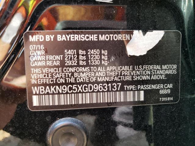 Photo 11 VIN: WBAKN9C5XGD963137 - BMW 550 I 