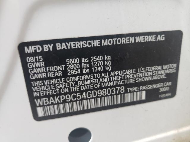 Photo 9 VIN: WBAKP9C54GD980378 - BMW 550 XI 