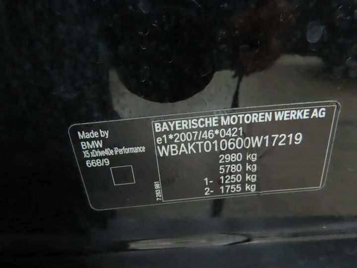 Photo 13 VIN: WBAKT010600W17219 - BMW X5 