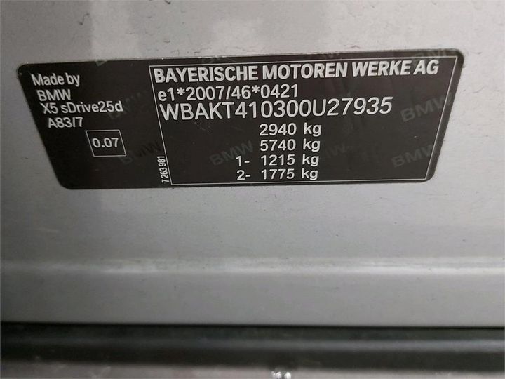 Photo 6 VIN: WBAKT410300U27935 - BMW X5 