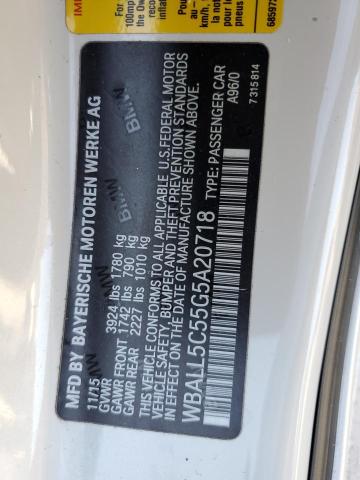 Photo 11 VIN: WBALL5C55G5A20718 - BMW Z4 SDRIVE2 