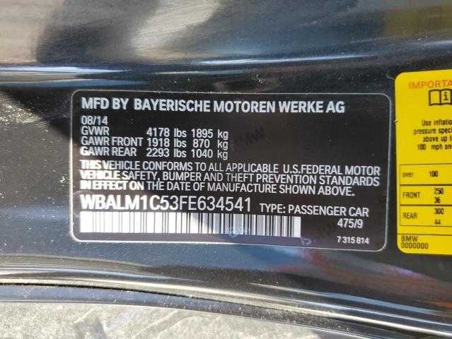 Photo 11 VIN: WBALM1C53FE634541 - BMW Z4 SDRIVE3 