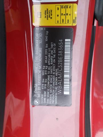 Photo 11 VIN: WBALM7C52BE383654 - BMW Z4 SDRIVE3 