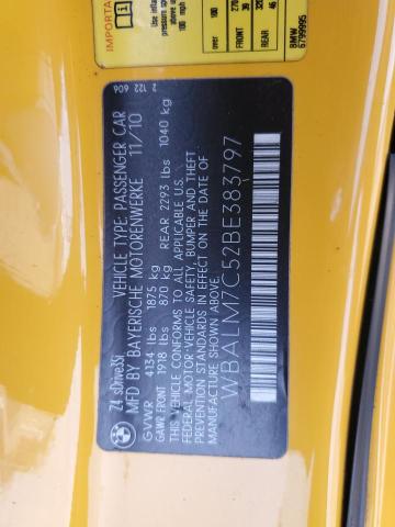 Photo 11 VIN: WBALM7C52BE383797 - BMW Z4 