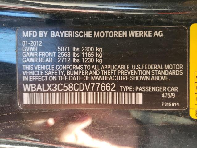 Photo 9 VIN: WBALX3C58CDV77662 - BMW 650 I 