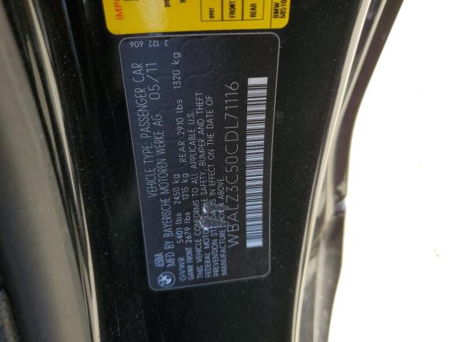 Photo 11 VIN: WBALZ3C50CDL71116 - BMW 6 SERIES 