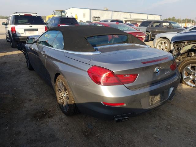 Photo 2 VIN: WBALZ3C59CDL73415 - BMW 650 I 