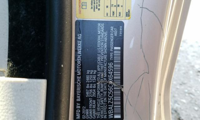 Photo 9 VIN: WBALZ5C56CDX64596 - BMW 650 XI 