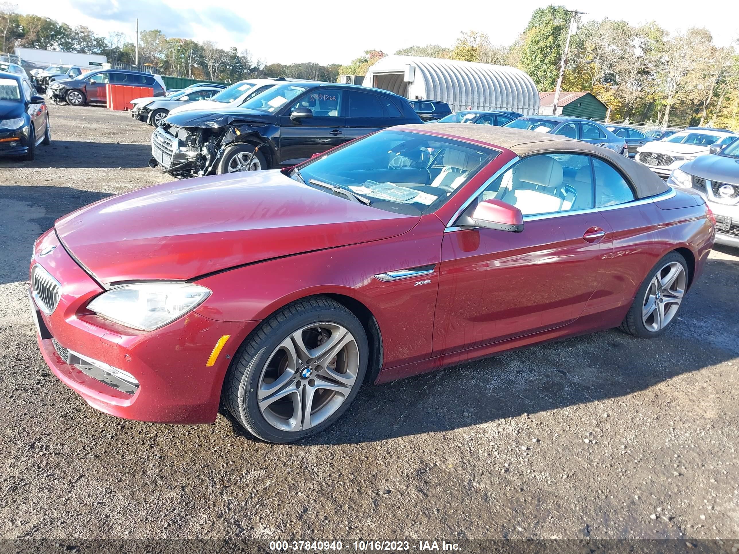 Photo 1 VIN: WBALZ5C5XCC619616 - BMW 6ER 