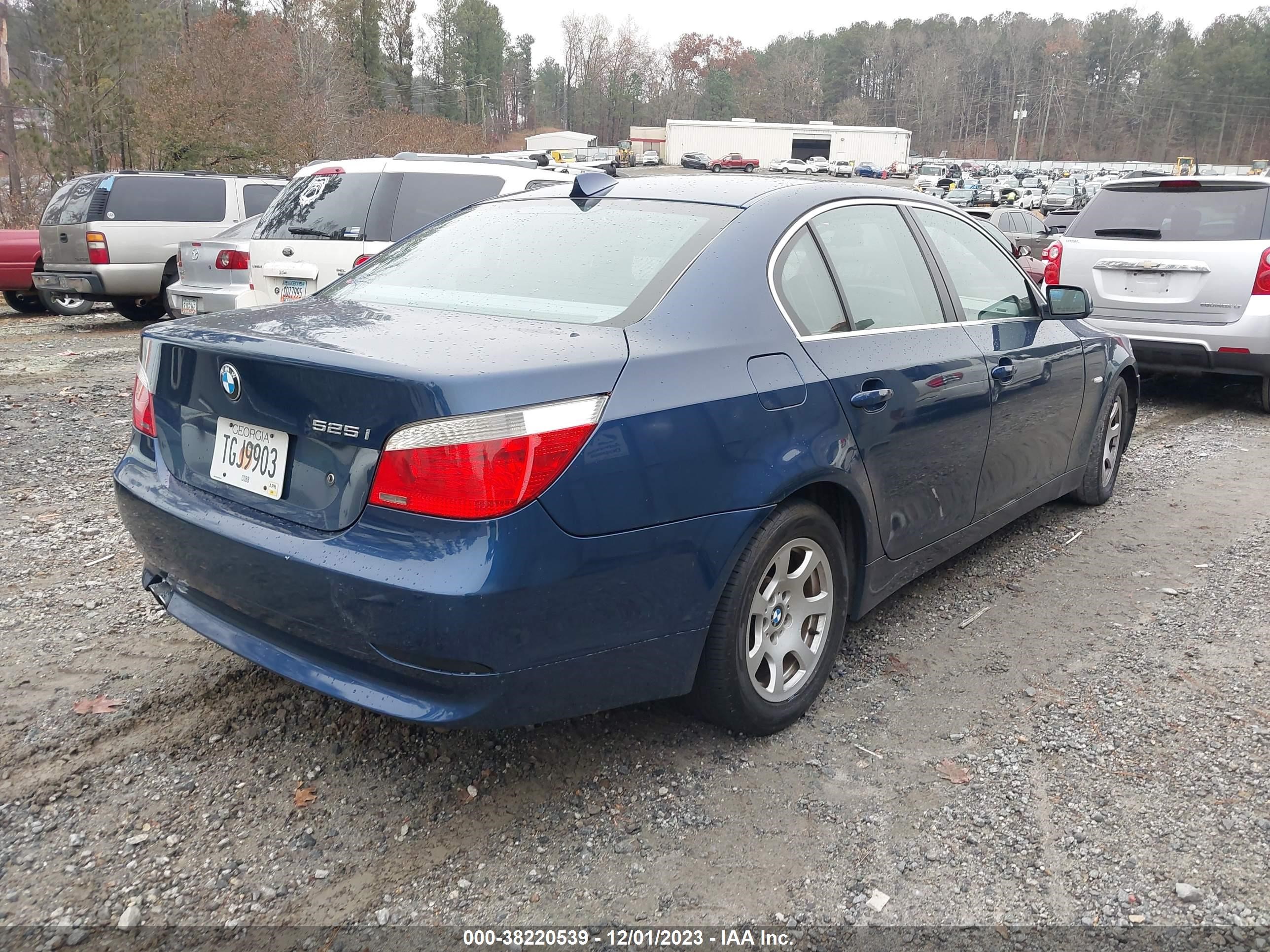 Photo 3 VIN: WBANA53584B850554 - BMW 5ER 