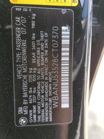 Photo 11 VIN: WBANU53528CT07370 - BMW 5 SERIES 