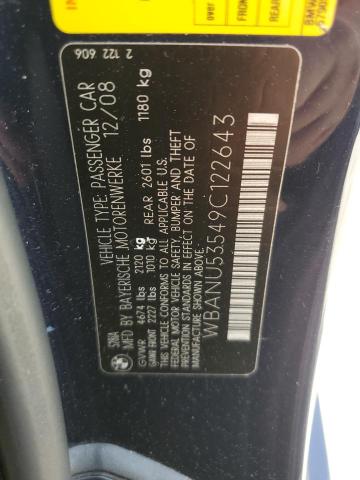 Photo 12 VIN: WBANU53549C122643 - BMW 528 I 