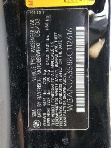 Photo 11 VIN: WBANU53588C112616 - BMW 528 I 