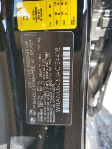 Photo 11 VIN: WBANU5C51AC124418 - BMW 528 I 