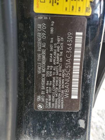 Photo 11 VIN: WBANU5C51AC364309 - BMW 528 I 