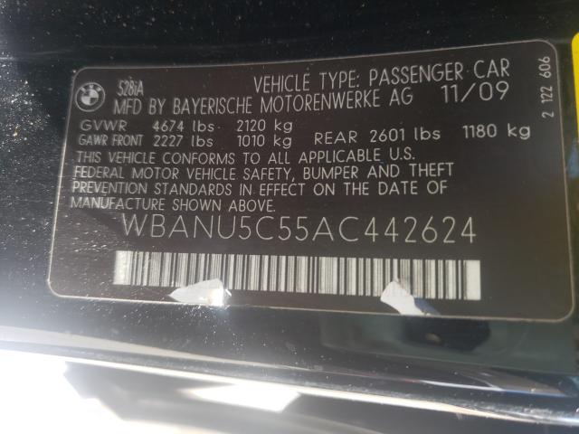 Photo 9 VIN: WBANU5C55AC442624 - BMW 528 I 