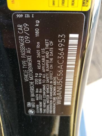 Photo 11 VIN: WBANU5C56AC364953 - BMW 5 SERIES 