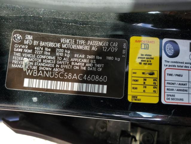 Photo 11 VIN: WBANU5C58AC460860 - BMW 528 I 