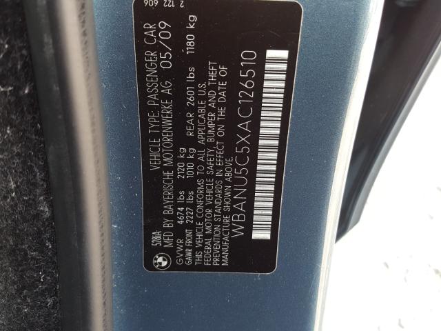 Photo 9 VIN: WBANU5C5XAC126510 - BMW 528 I 