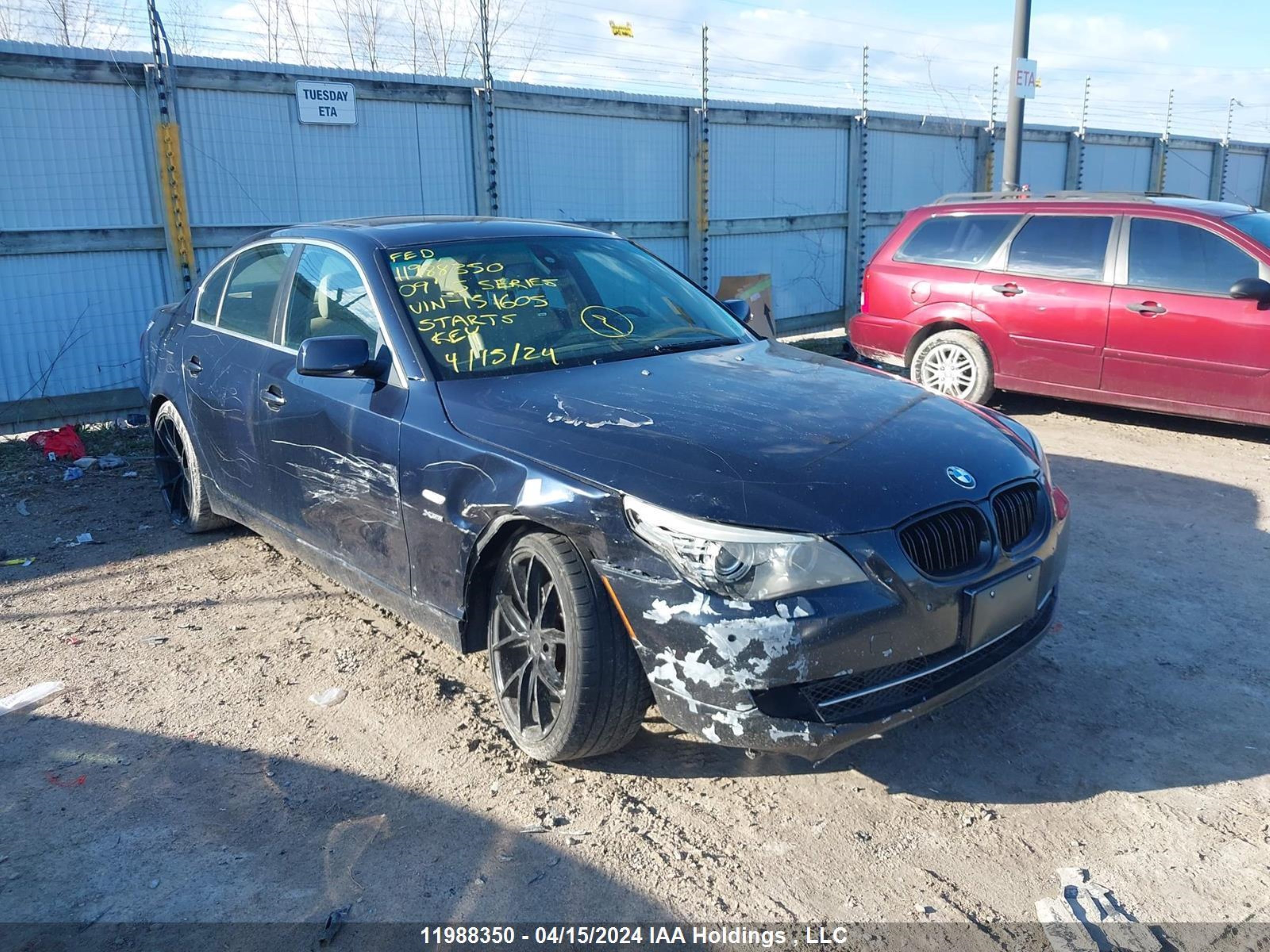 Photo 0 VIN: WBANV13519C151605 - BMW 5ER 