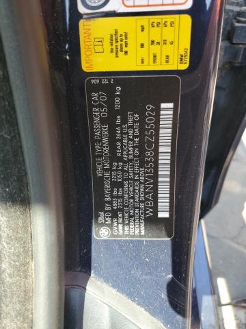 Photo 11 VIN: WBANV13538CZ55029 - BMW 528XI 