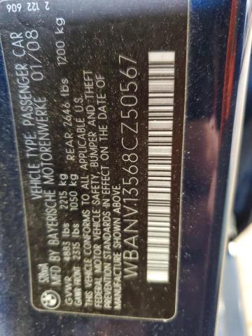 Photo 11 VIN: WBANV13568CZ50567 - BMW 5 SERIES 