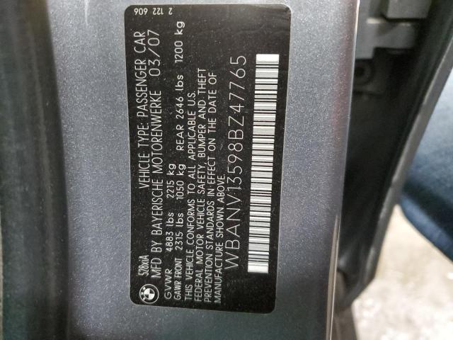 Photo 12 VIN: WBANV13598BZ47765 - BMW 528 XI 