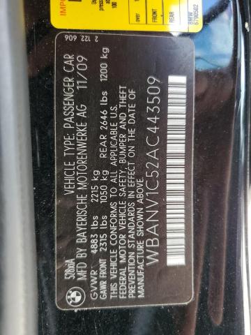 Photo 11 VIN: WBANV1C52AC443509 - BMW 528 XI 